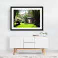 thumbnail image 2 of Elizabeth Street Garden - Manhattan New York Photography Garden Botanical Architecture Scenic Cityscape Black Framed Wall Art Print 24 x 36 inches, 2 of 4