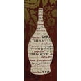 thumbnail image 2 of Stimson, Diane 10x18 White Modern Wood Framed Museum Art Print Titled - Vin Rouge, 2 of 4