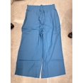 thumbnail image 4 of Women's wide-leg cropped wide-leg pants, flowy and casual , with pockets., 4 of 9