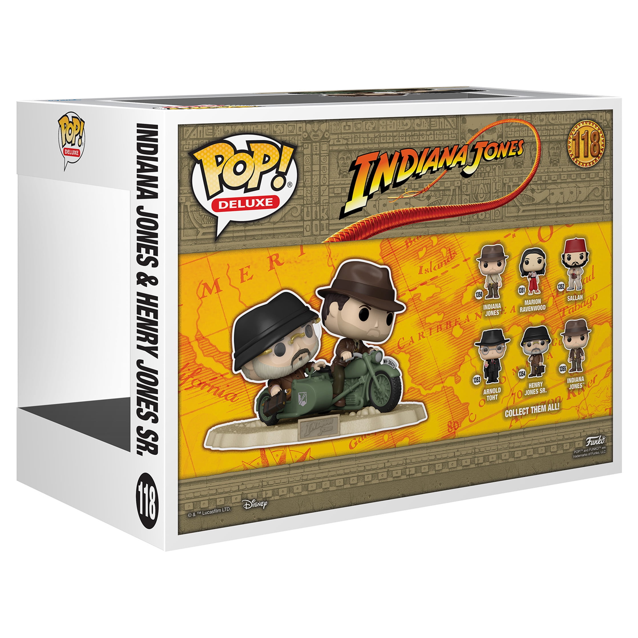 Funko Pop! Ride Super Deluxe #118: Indiana Jones and The Last Crusade - Indiana Jones & Henry Jones Sr