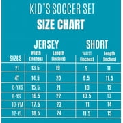 GS Soccer Mexico White Away Kid/Youth Soccer Set- Size 2T