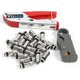 thumbnail image 1 of Kit d'outils de compression type F pour connecteurs RG58, RG59, RG6, dénudeur de câbles, sertissage coaxial, 1 of 4