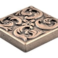 thumbnail image 3 of Moroccon Metal Insert Tile Bronze 4x4 ( PACK OF 4 PIECE), 3 of 6