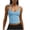 Light Blue, variant on Rutainlusire Trendy Sexy Sleeveless Tank Tops for Women Women's Fashion Casual Backless Neck Strap Crew Neck Solid Color Tank Top