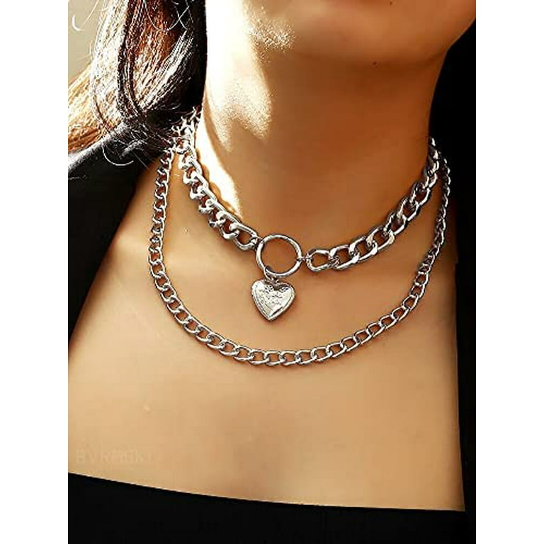 Buy Chain Choker With Padlock Chain Necklace Padlock Chain Online