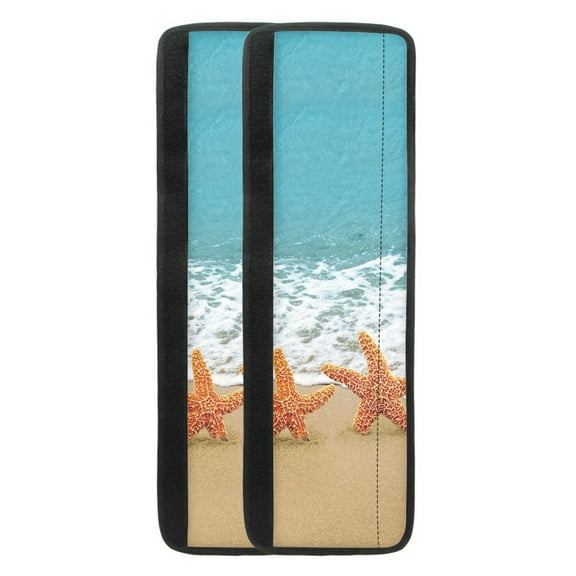 Yuyamidu Starfish Refrigerator Door Handle Covers Set of 2, Universal Fridge Oven Microwave Dishwasher Handle Gloves Beach Kitchen Appliance Handle Decor Accessories