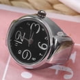 thumbnail image 4 of 8 Colores Moda Mujeres Hombres Reloj de Anillo Analógico de Cuarzo Único Conveniente Adecuado Casual Citas Fiesta Uso Diario Mano de Obra Exquisita Aspecto Elegante, 4 of 7