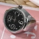 thumbnail image 4 of 8 Colores Moda Mujeres Hombres Reloj de Anillo Analógico de Cuarzo Único Conveniente Adecuado Casual Citas Fiesta Uso Diario Mano de Obra Exquisita Aspecto Elegante, 4 of 7