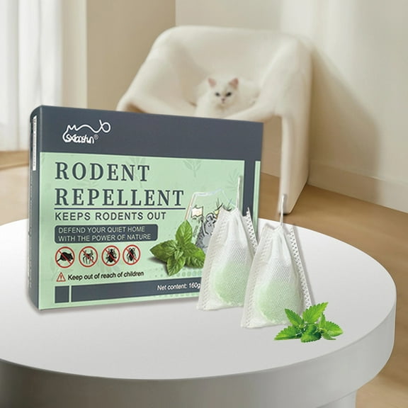 Vamose-10-Pack of All-Natural Rodent Repellent Pouches, Safe & LongLasting Mice & Rat Control, No Harsh Chemicals