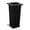 Black, variant on Lawnitatior 32” x 15.5” x 15.5” Black High-Grade Polyethylene Nantucket Tall Planter