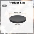thumbnail image 2 of Uxcell 20 Pcs 45mm ID x 6mm Thick Rubber Solid Discs Washers, Black, 2 of 6