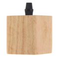 thumbnail image 1 of S SERENABLE Bulb Holder Workshops Office Kitchen Replacement Part Wooden Lamp Holder Cup 6.2cmx6.5cm, 1 of 9