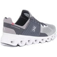 thumbnail image 3 of On Running Cloudswift Men's Helion Superfoam Lace Up Trainers In Grey Size 10.5, 3 of 6