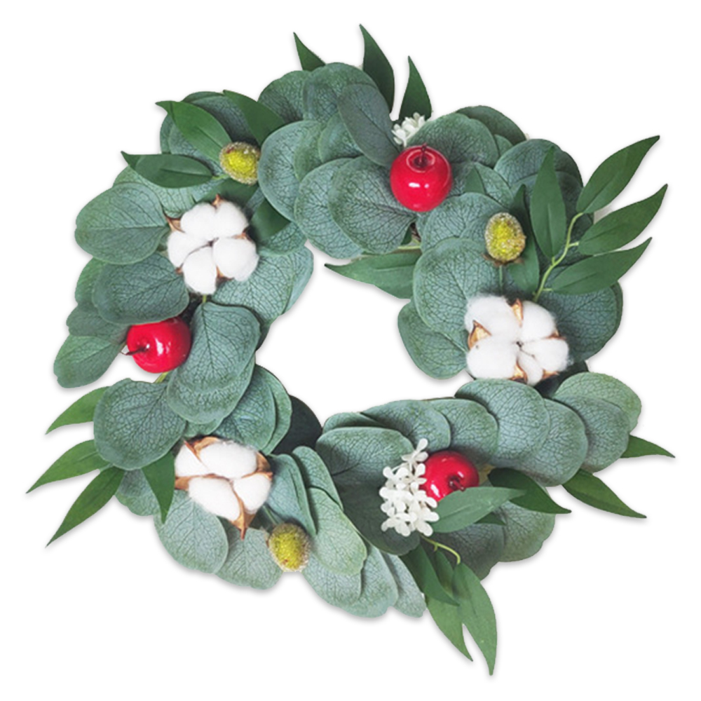 Artificial Wreath Garland Natural Artificial Plants Flower Wall Fence