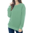 thumbnail image 2 of Fleece Maternity Nursing Tops Sweatshirt Long Sleeve Breastfeeding Shirts Clothes for Women, 2 of 5