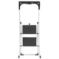 thumbnail image 4 of Hailo Folding Step Stool, Non-Slip 2 Step Steel Ladder for Home & Kitchen, 4 of 6