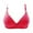 Red, variant on DPTALR Womens Dailywear Bars Color Comfortable Hollow Out Perspective Bra Underwear No Rims