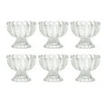 thumbnail image 1 of Shisuyan 6Pcs 100ml Dessert Cups Ice Cream Holders Pudding Cups Fruit Bowls (Transparent), 1 of 9