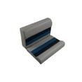 thumbnail image 2 of Horizon Manufacturing Premium Series 28" Pontoon Bench Seat Cushion Set W/BASE Gray/Navy/Blue 3000ABDK, 2 of 5