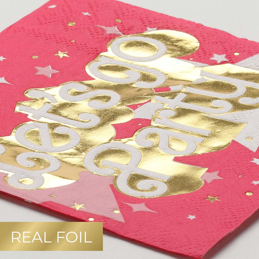 Canopy Street Lets Go Party Beverage Napkins - Thumbnail 5