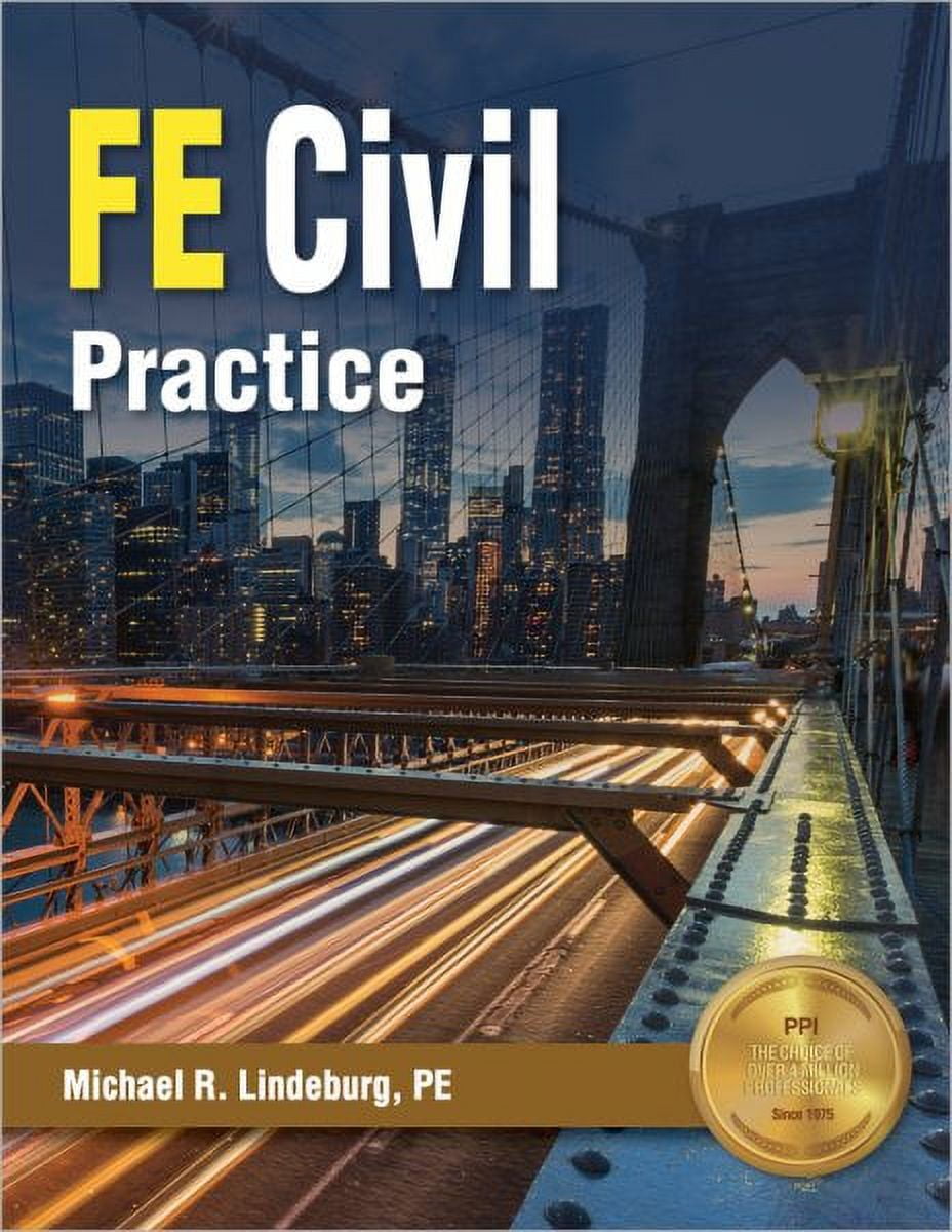 Michael R Lindeburg, FE Civil Review, Comprehensive Manual