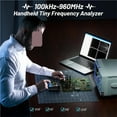 thumbnail image 3 of V0.3.1 Handheld Frequency Analyzer 100kHz To 960MHz MF/HF/VHF UHF Input Spectrum Analyze ,Easy to Use, 3 of 4