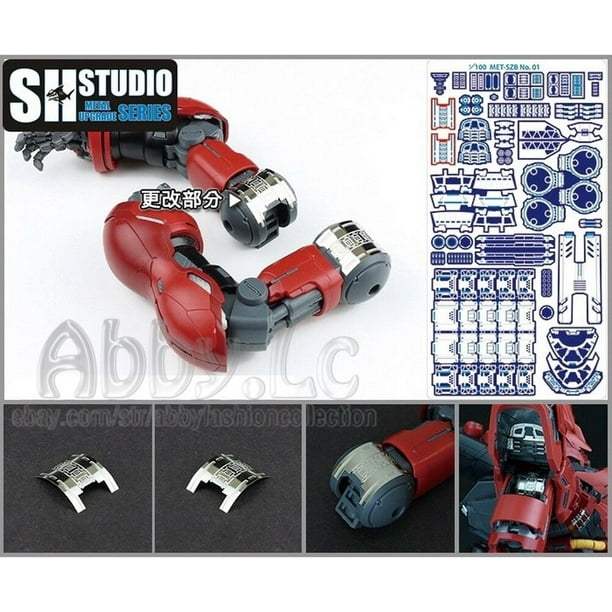 MG 1/100 Sazabi ver ka Model SH Studio Details Add on Part Etch