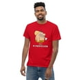 thumbnail image 3 of Unleash Your Inner Caveman! - 'AI Professor' - Humorous - Unisex classic tee (Red, 3XL), 3 of 9