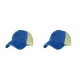 thumbnail image 3 of Decodeary Washed Cotton Mesh Denim Baseball Cap Unisex Breathable Mesh Adjustable Caps blue 2Set, 3 of 6