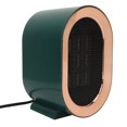 thumbnail image 5 of Electric Space Heater 1200W High Power Quiet Overheating Protection Dump Shutoff Dual Speed Adjustable Desk Ceramic PTC Heater Fan for Winter Green EU Plug 220V, 5 of 5
