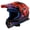 Gloss Red/Blue/Purple, variant on LS2 Gate II Wash Full Face MX Motorcycle Helmet
