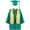 Mint Green-D, variant on Toddler Preschool Graduation Cap and Gown Set Blue Cap and Gown with Tassel Graduation Dress Outfit 2-3 Years