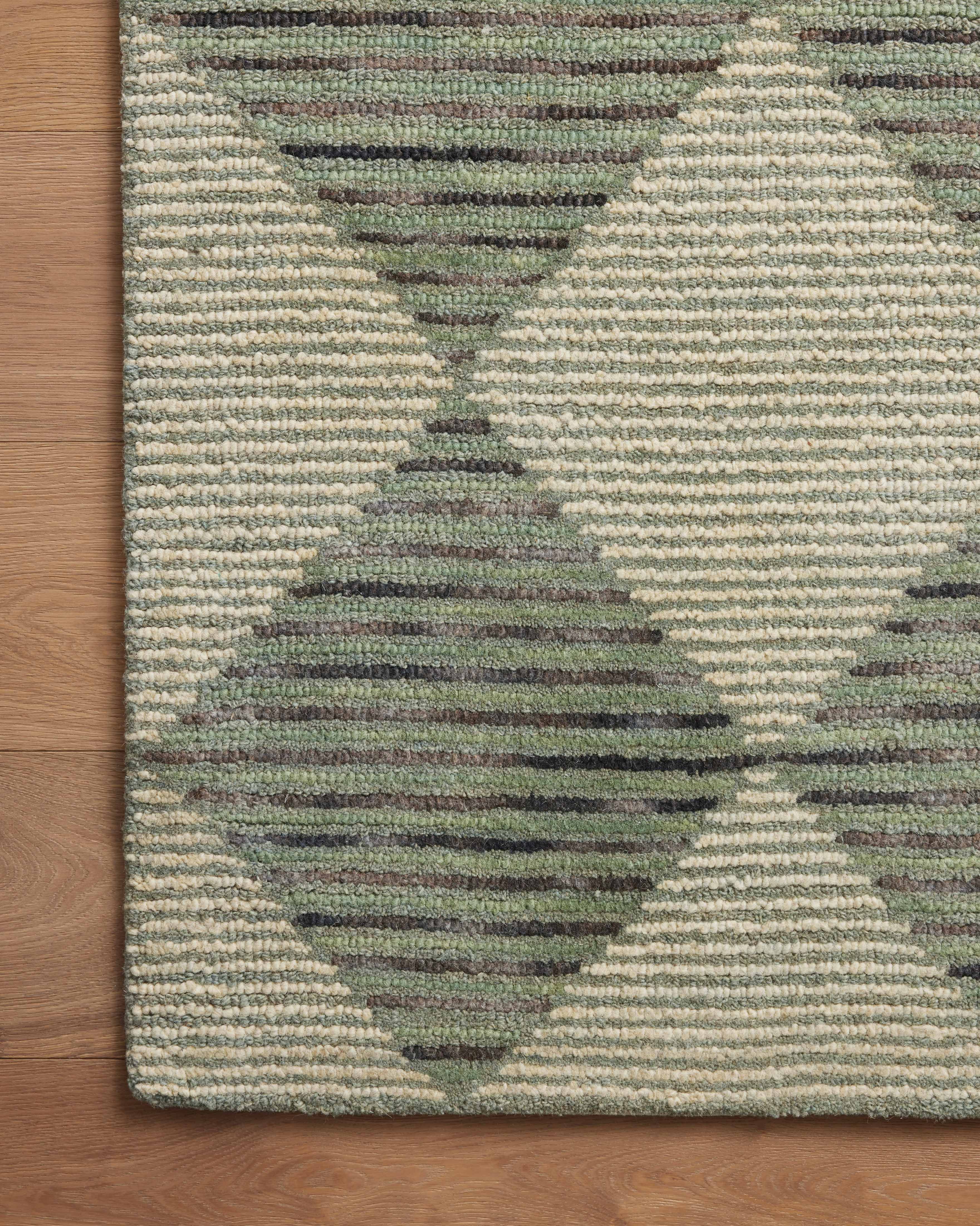 Chris Loves Julia x LoloiFrancis Spa / Granite 2'-3" x 3'-9" Accent Rug