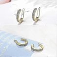 thumbnail image 3 of Fixura Ear Clips, Pierceless Ear Cuff, Thin Chunky Ear Cuffs Non Piercing, 3 of 5