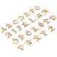thumbnail image 3 of 26Pcs Rhinestone Letter Charms Alloy Letter Charms Mini Alphabet Pendants, 3 of 3