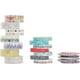 Mr. Pen Washi Tape Set & Aesthetic Highlighters - 21 Tapes + 8 Pastel Markers