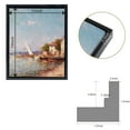 thumbnail image 5 of VAREIHNAZ Canvas Floater Frames, Canvas Floating Frame, Floater Frame for Canvas, Floater Frames for Canvas Paintings, Canvas Picture Frame (12"x16", Black), 5 of 5