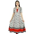thumbnail image 1 of Bimba Women Cotton Kurta Kurti Half Sleeve Chic Style Formal Casual Tunic Blouse, 1 of 7