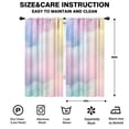 thumbnail image 2 of Blackout Kids Curtains,Dreamy Pastel Sky Childrens Insulated Curtains Set Of 2,Bedroom Essentials,Toddler Room Decor 42"x84", 2 of 5