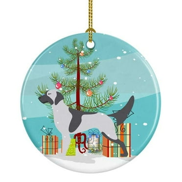 Carolines Treasures BB2899CO1 English Setter Merry Christmas Tree Ceramic Ornament