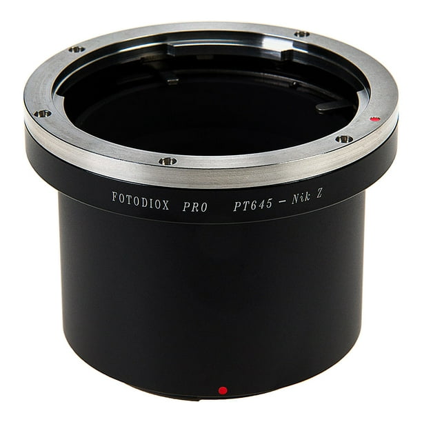 Fotodiox Pro Lens Adapter - Pentax 645 (P645) Mount SLR Lenses to Nikon  Z-Mount Mirrorless Camera Bodies