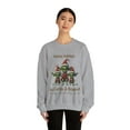 thumbnail image 3 of UFO Earth & Beyond XMas Unisex Heavy Blend™ Crewneck Sweatshirt, 3 of 7