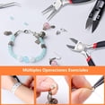 thumbnail image 2 of Juego de Alicates de Joyería para Hacer Joyas, Kit de Pinzas para Bisuteria Herramientas Con Bolso P, 2 of 8