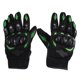 thumbnail image 1 of 1 par de guantes de motocicleta antideslizantes y absorbentes (verdes), 1 of 6