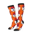 thumbnail image 2 of Daiia Sports Socks 4th of July Gnomes Printed Novelty Crew Socks for Men Women Knee High Socks Cotton Socks Soft & Breathable Support Unisex Socks, 2 of 9