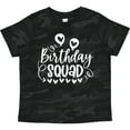 thumbnail image 3 of Inktastic Birthday Squad Cute Balloons and Hearts Boys or Girls Toddler T-Shirt, 3 of 5