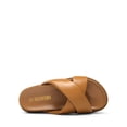 thumbnail image 4 of Sandalias Slide DREAM PAIRS para Mujer Marrón Talla 8 con Punta Abierta y Tirantes Cruzados, 4 of 5