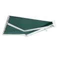 thumbnail image 4 of Awntech 14 Ft Destin Manual Heavy Duty Patio Retractable Awning with Protective Hood (168in x 10.38in x 120in), Forest, 4 of 8