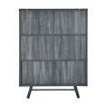 thumbnail image 6 of Noble House Platter Faux Wood Cabinet, Matte Black, Somona Grey Oak, 6 of 11