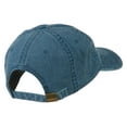 thumbnail image 4 of Number 1 Dad with Necktie Embroidered Washed Cap - Navy OSFM, 4 of 5